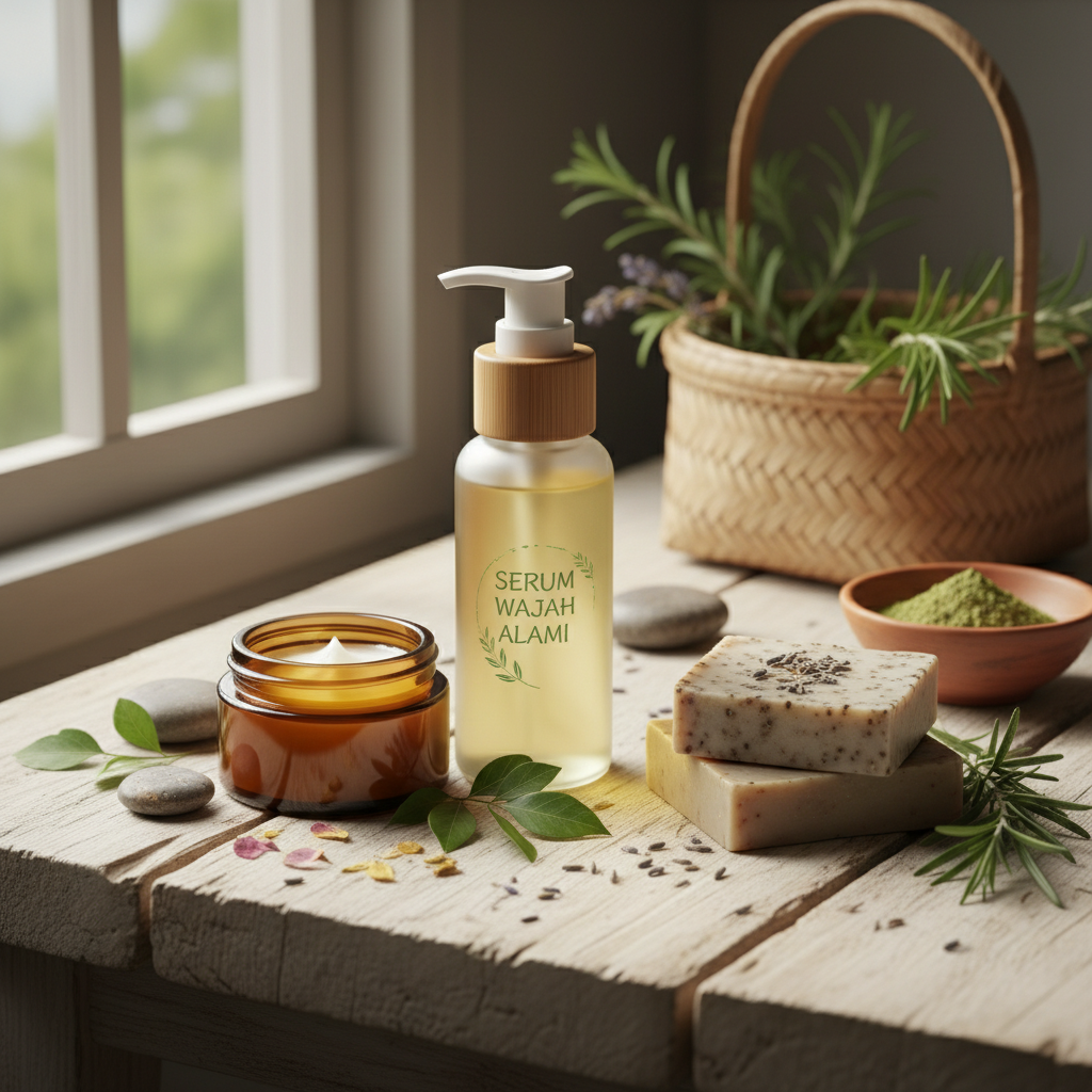 Produk perawatan diri berbahan alami